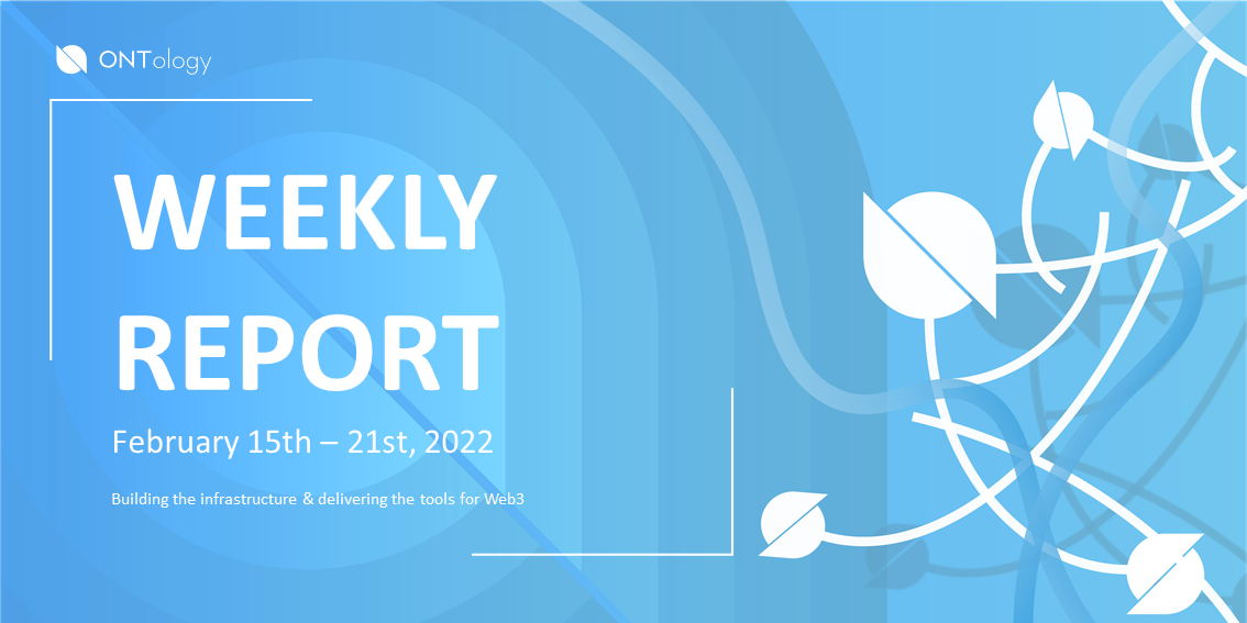 Ontology Weekly Report (February 15–21, 2022)
