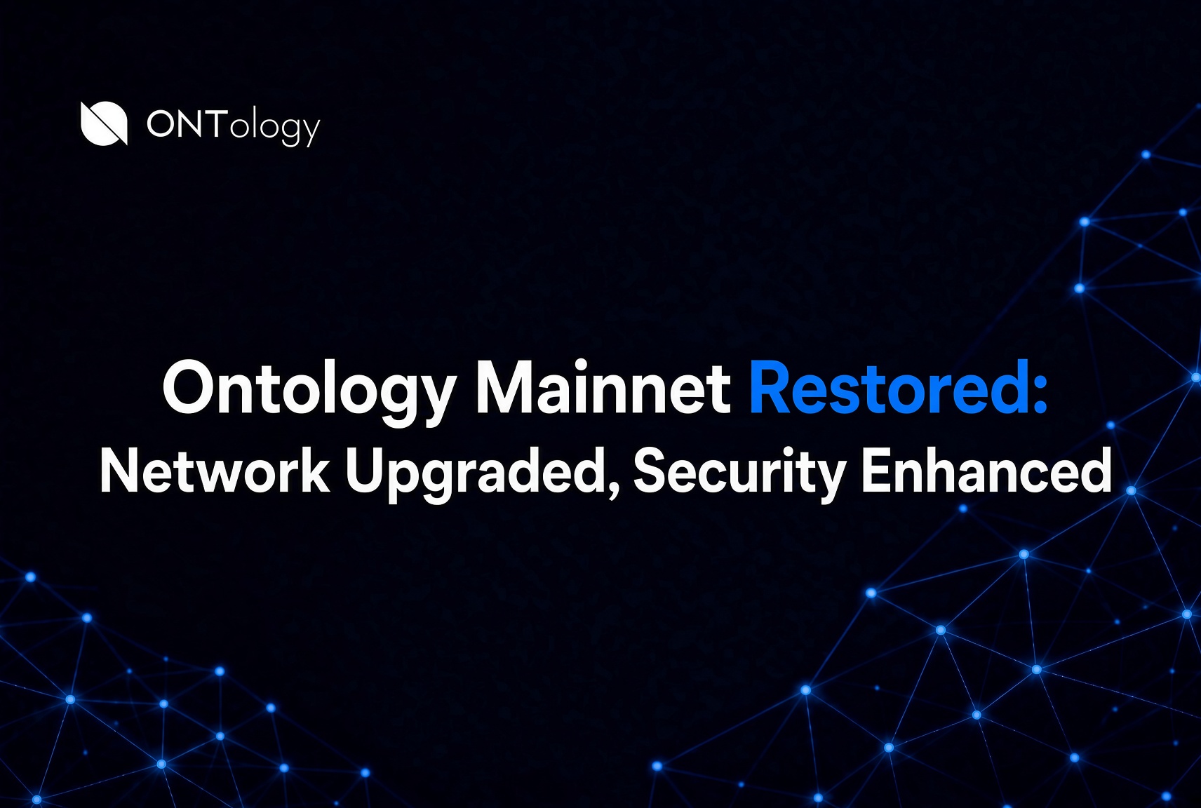 Ontology Mainnet Has Resumed — Sync Nodes Required to Upgrade to v3.1.5 ...
